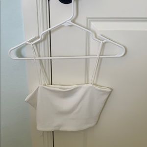 white crop top from shein